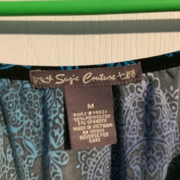 Women’s Susie Couture Top Size M - Picture 6 of 13